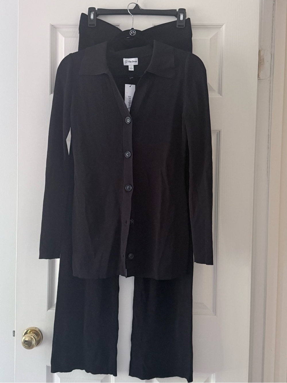 Black Button-Front Cardigan - Classic Women’s Sweater